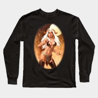 Whitehaired Devilgirl Long Sleeve T-Shirt